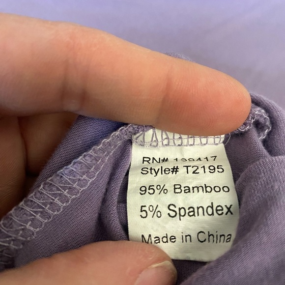 Piko 1988 Purple Oversized Boxy Short Sleeve T-Shirt - Picture 5 of 5